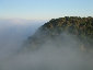 fog over the Delaware River in the morning