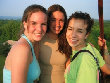 three girls on a birthday adventure
